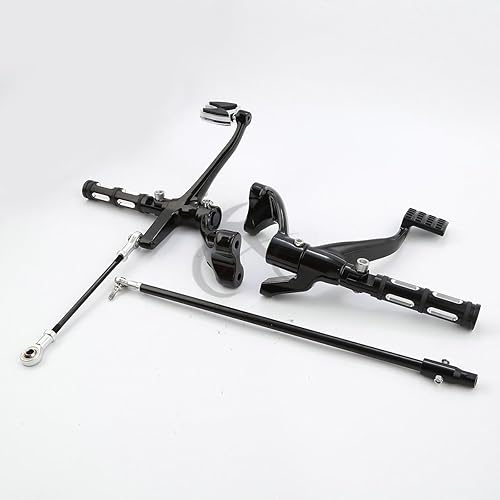 Miniatura 65 de XFMT - Reposapiés para motocicletas, compatible con Sportster negro