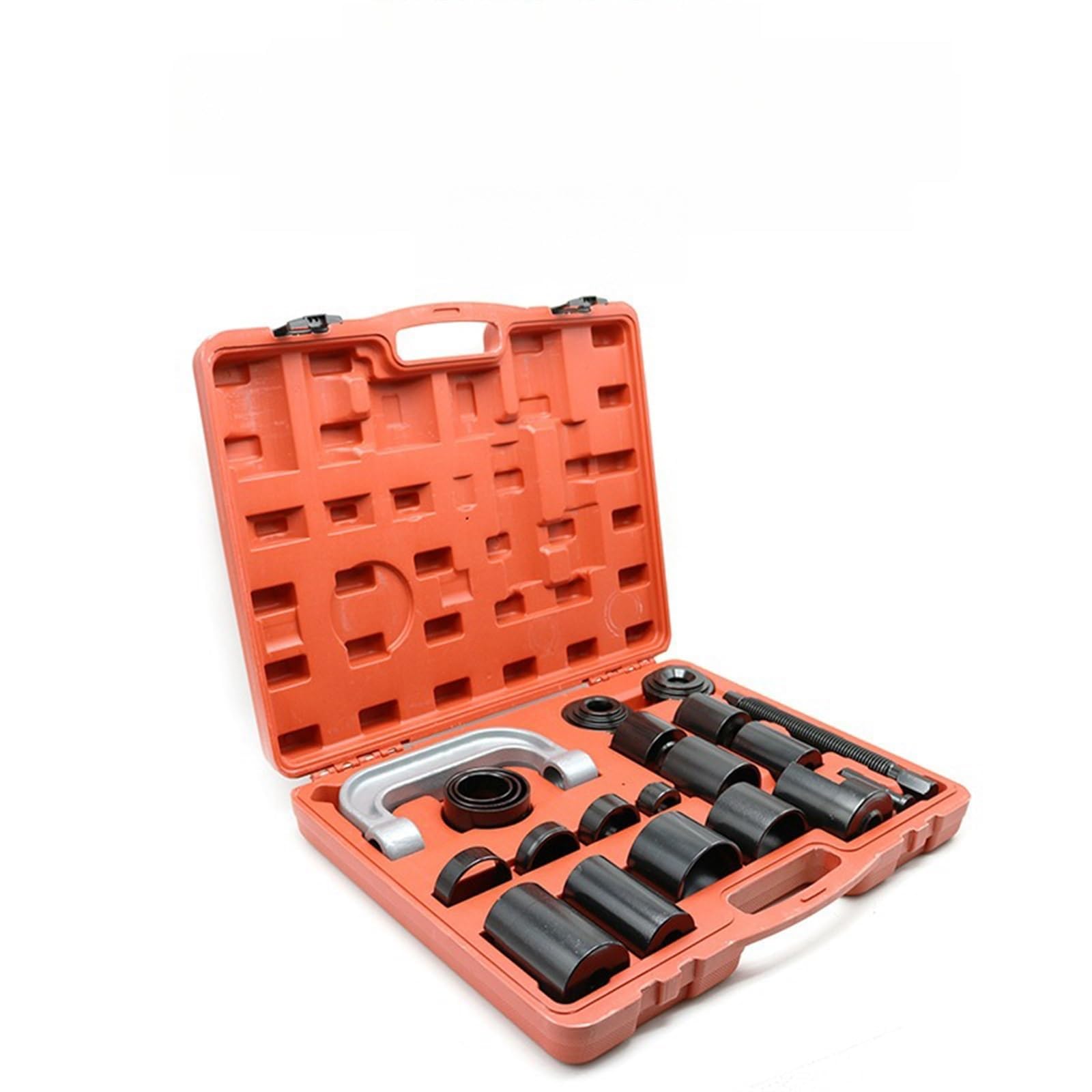 21 Pcs Master Kit, Ball Joint Press Kit, Ball Joint dislodge and Install Tools for Most 2WD and 4WD Cars, Heavy Duty Ball Joint Repair Kit for Automotive Repairing