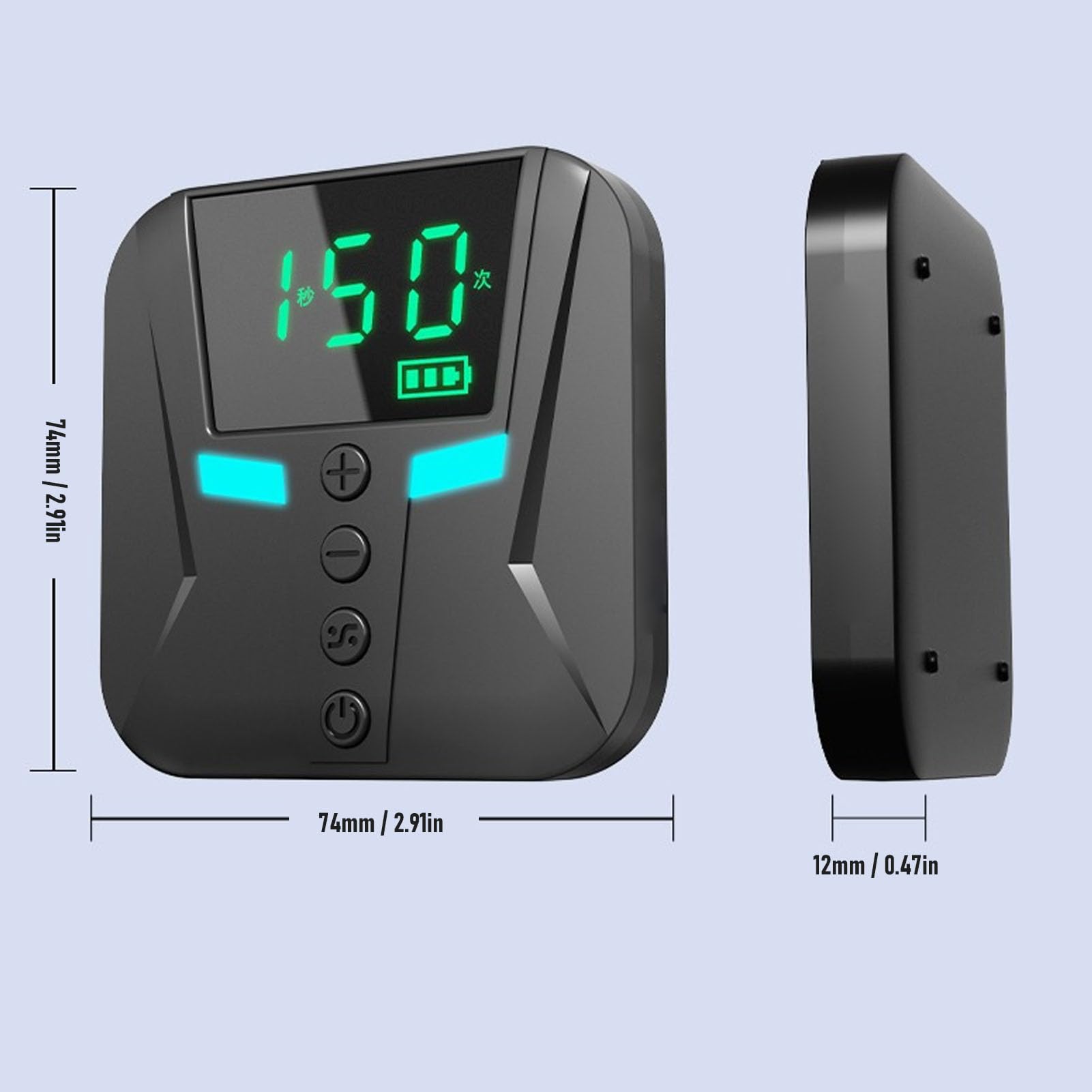 Sxhlseller Auto Screen Clicker 9 Têtes 150 Vitesses pour la Diffusion en