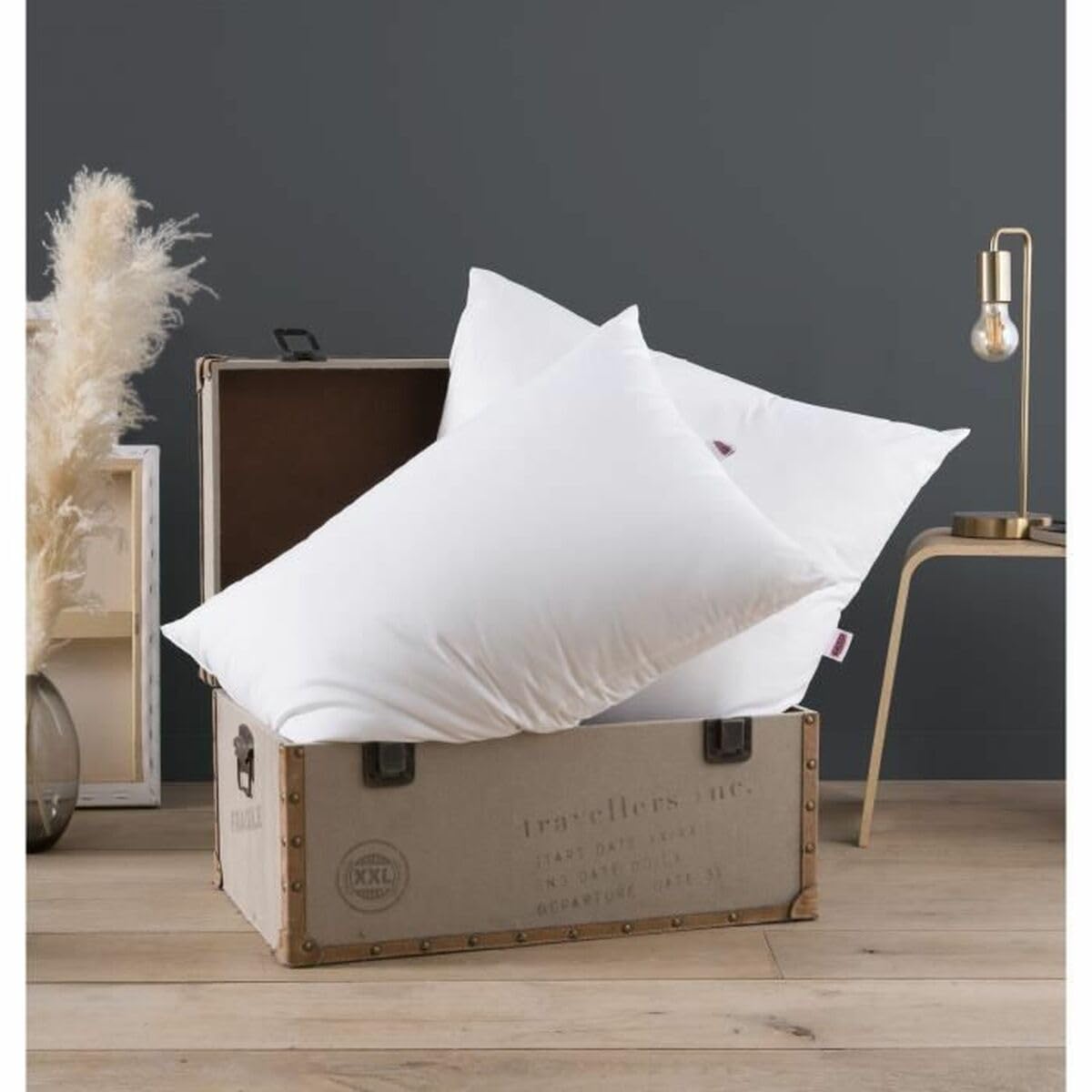 DODO Kopfkissen Multi Protect 60x60 Cm – Milben- & Wanzenabweisend, Maschinenwaschbar