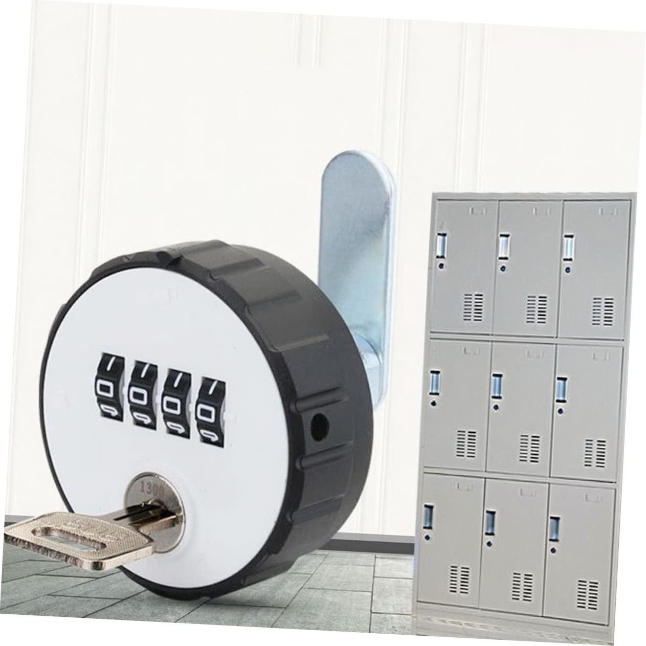 BESTonZON 2pezzi Serratura Per Armadietti e Combinazione Facile Installazione e Resistente Urti Protezione Per e