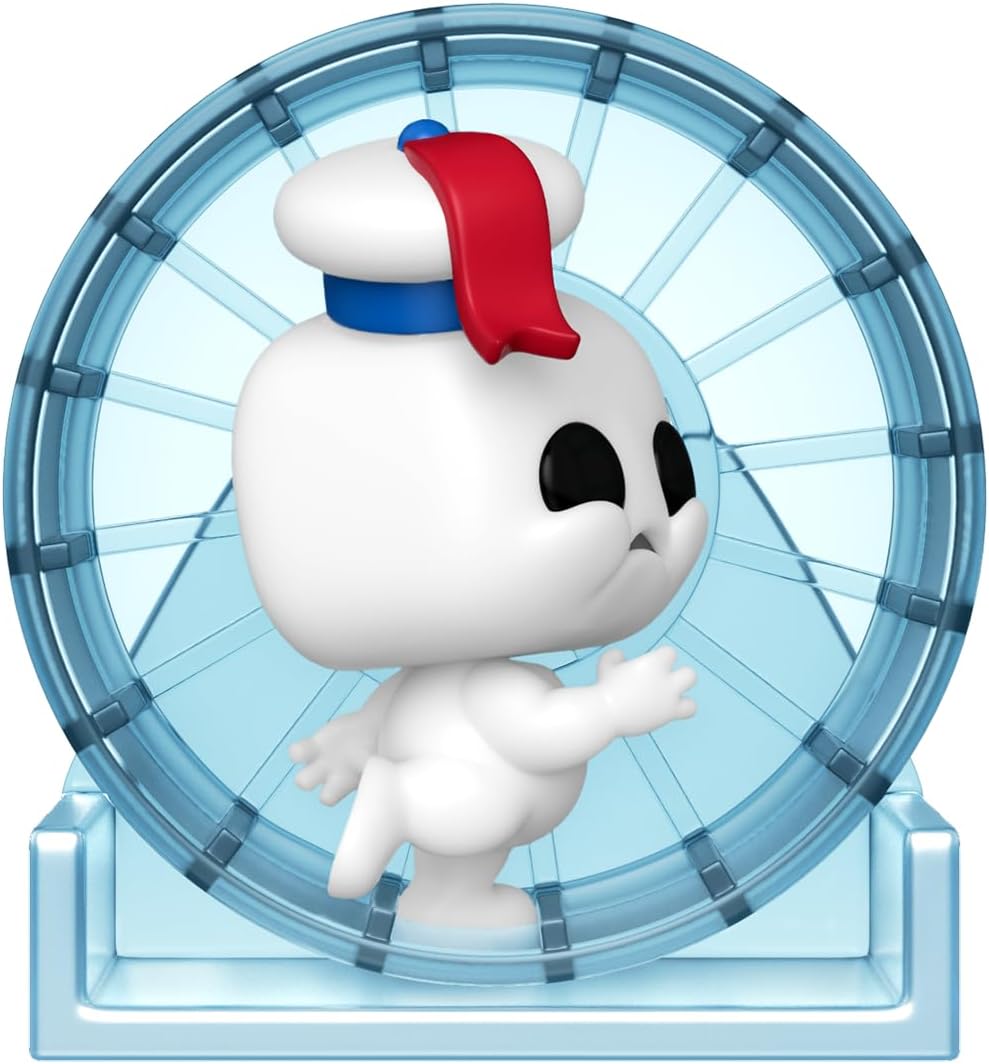 Funko POP! Deluxe : Ghostbusters: Frozen Empire - Mini Puft in Wheel - Collectable Vinyl Figure - Gift Idea - Official Merchandise - for Kids & Adults - Horror Fans - Model Figure for Collectors