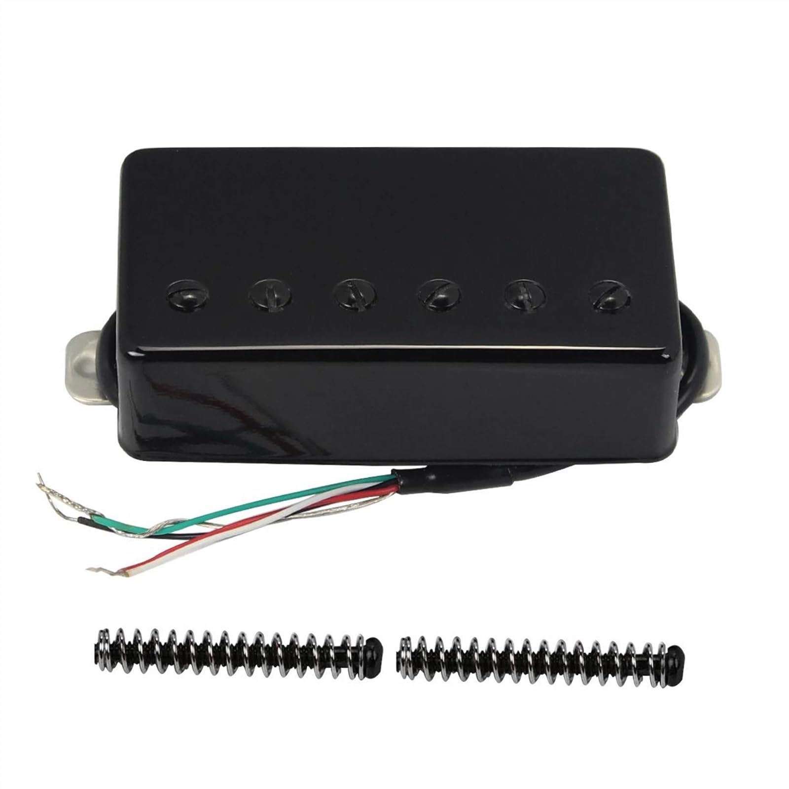 ensemble de micros pour guitare électrique Micro Humbucker À Base En Laiton Pour Guitare Électrique LP Col Ou Pont Magnétique En Céramique (Color : 2, Size : Bridge)