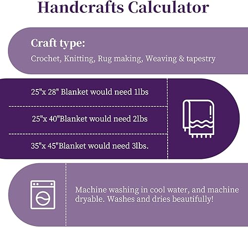 Miniatura 7 de BALAPET Paquete de 8 hilos de felpilla gruesos para ganchillo y tejer, 31.7 yardas de 8 onzas cada madeja, juego de hilo de felpa de terciopelo