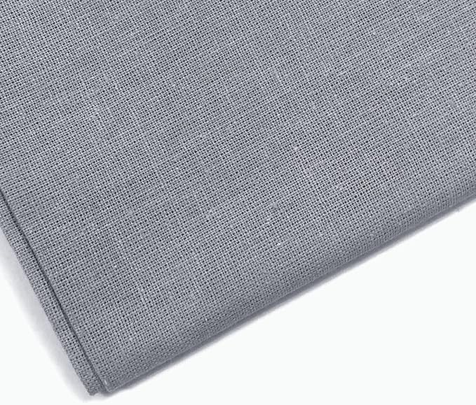 Plain 100% Cotton Fabric for Arts & Crafts, Dressmaking, Quilting, Sewing, Bedding, Pillowcases, Bunting