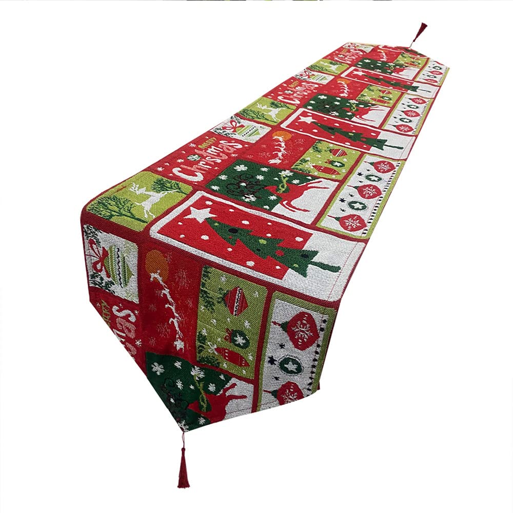 Photo 1 of 16 Item Christmas/Holidays Decor Bundle: Ornaments, Table Runner, Garden Flags, Etc...