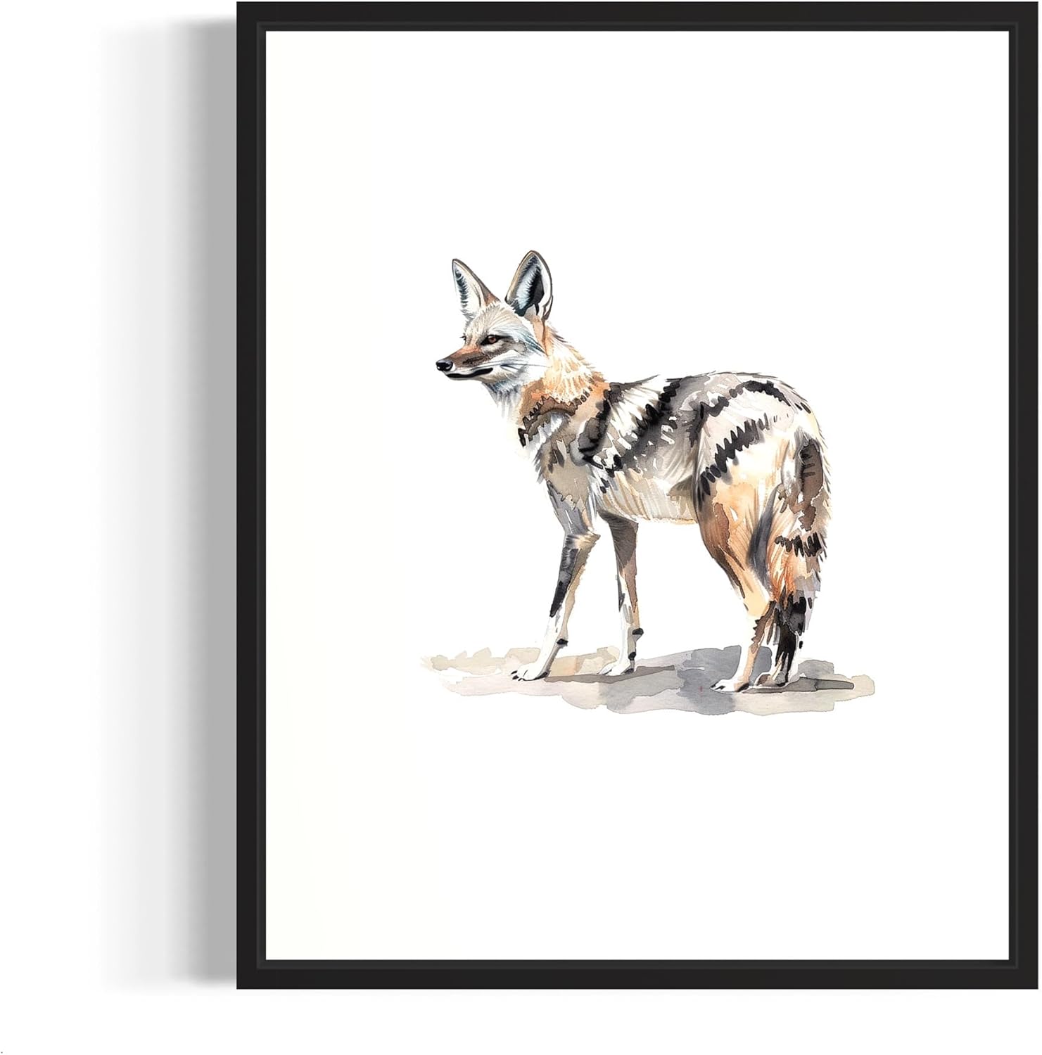 HomeArtPrint Rabbit Watercolor Poster Art Print Wall Art Poster Decor Nature, Wall Decor Animal Safari Theme Decor for Bedroom, Bathroom Art (Rabbit, 24x36 inches (Unframed))