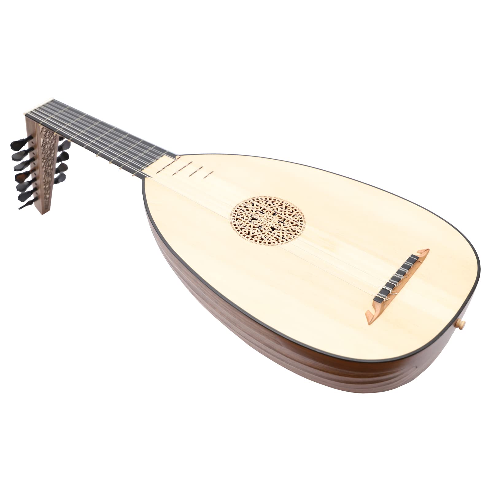 Renaissance Lute Deluxe 7 Courses Noyer