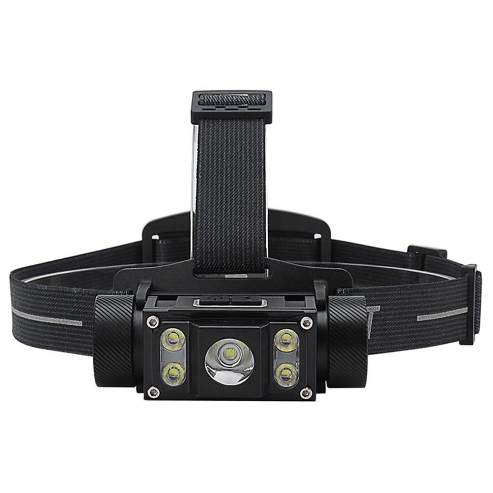 RajoNN Linterna Frontal Led, Linterna Frontal, Resistente al Agua, para Acampar, Pescar, lámpara Led para Cabeza