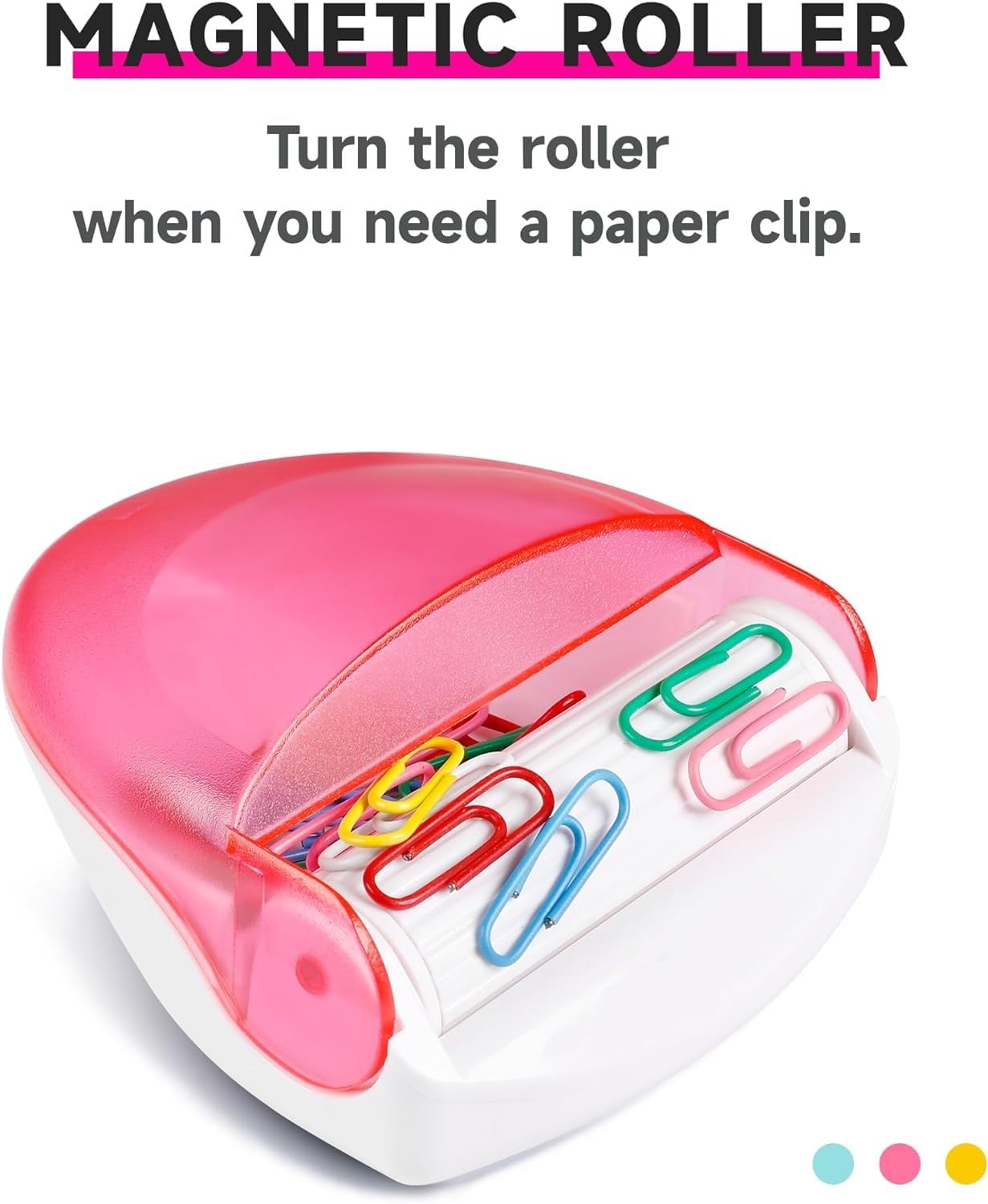 Amazon.com : BITOSEE Paper Clip Holder, Magnetic Paper Clip