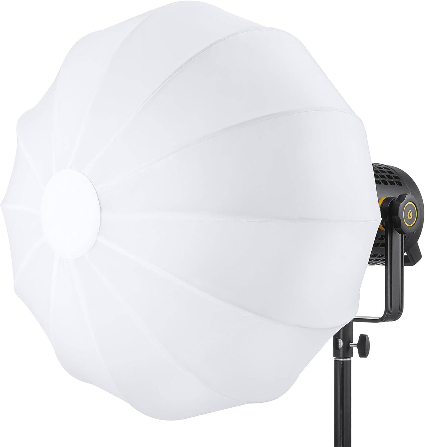 Godox Collapsible Lantern Softbox 19.7", 270° Omnidirectional Lighting, Bowens Mount Compatible with SL150 II, UL150, VL Series, Fast Setup, Durable Build, Optional Skirt Control (CS50D)