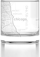 Vista 73 de Well Told Vaso de whisky grabado con mapa de Phoenix, Arizona Rocks, vaso de whisky antiguo (325ml, transparente), vaso de whisky grabado, regalos