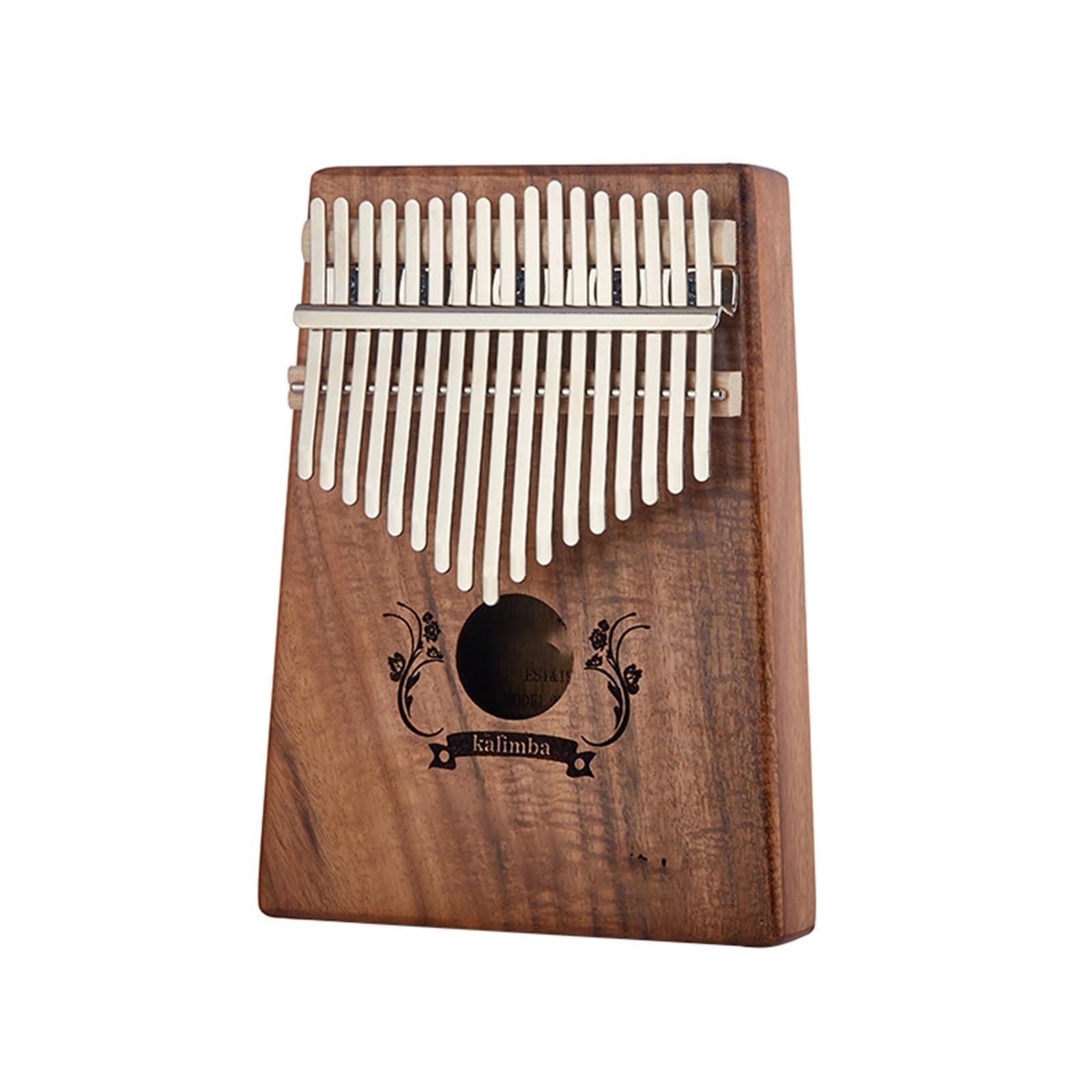 Strumento Per Principianti Kalimba Finger Piano In Legno Di Acacia Massiccio E 17 Note Mbira(Style 4)
