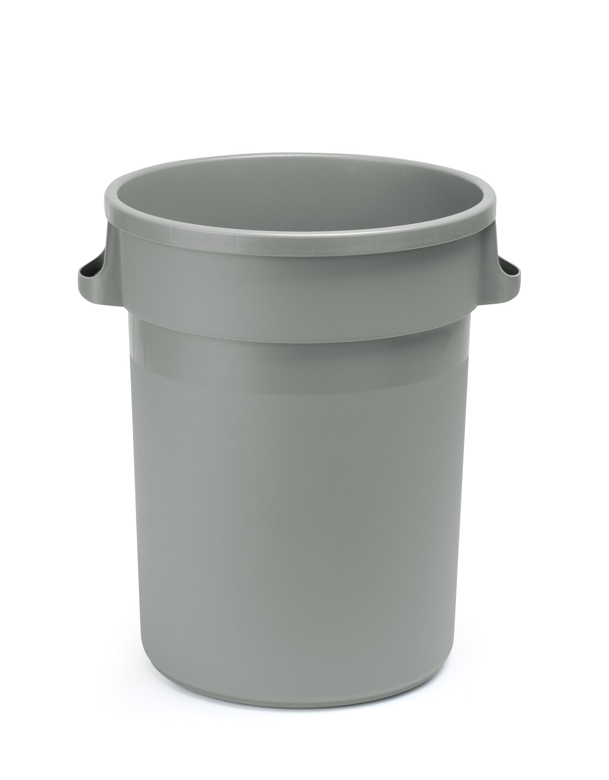 HENDI Abfalleimer, rund, Müllbehälter, Abfallbehälter, 80L, 490x(h)620mm, Grau