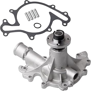 TUCAREST AW4105 Professional Water Pump Kit w/Gasket For 4.2L V6 Compatible With 2003 Fo-rd E-150 Club Wagon E-250, 1997-2002 E-150 E-250 Econoline, 97-03/05-08 F-150, 2004 F-150 Heritage