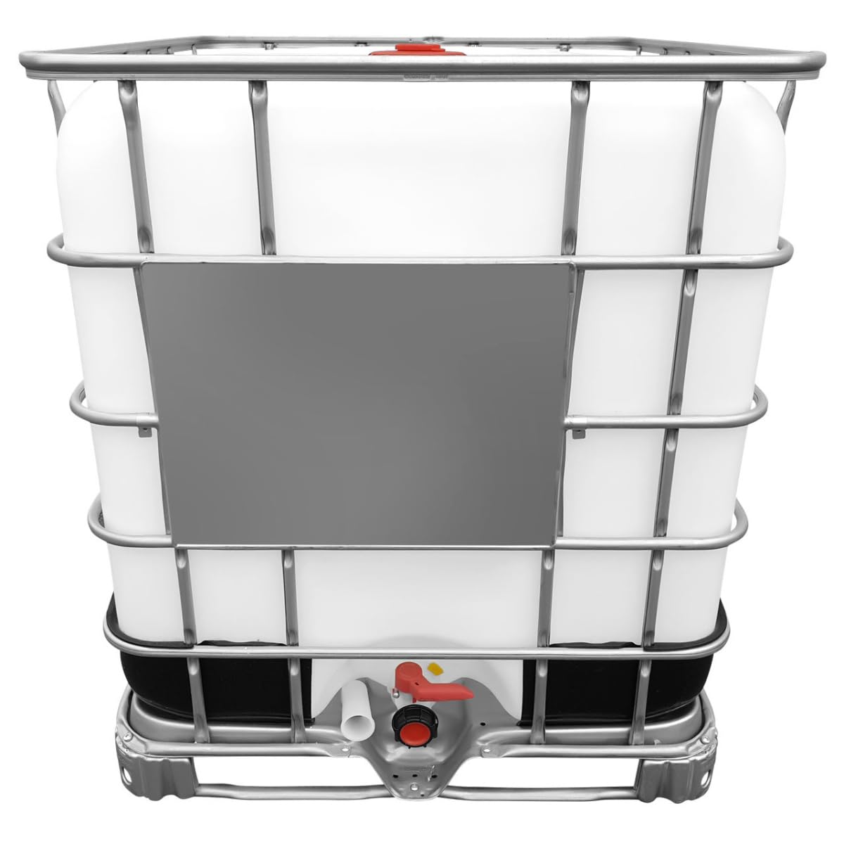 1000l IBC Wassertank DN150/50 auf Stahlpalette (Gebraucht/Gespült)