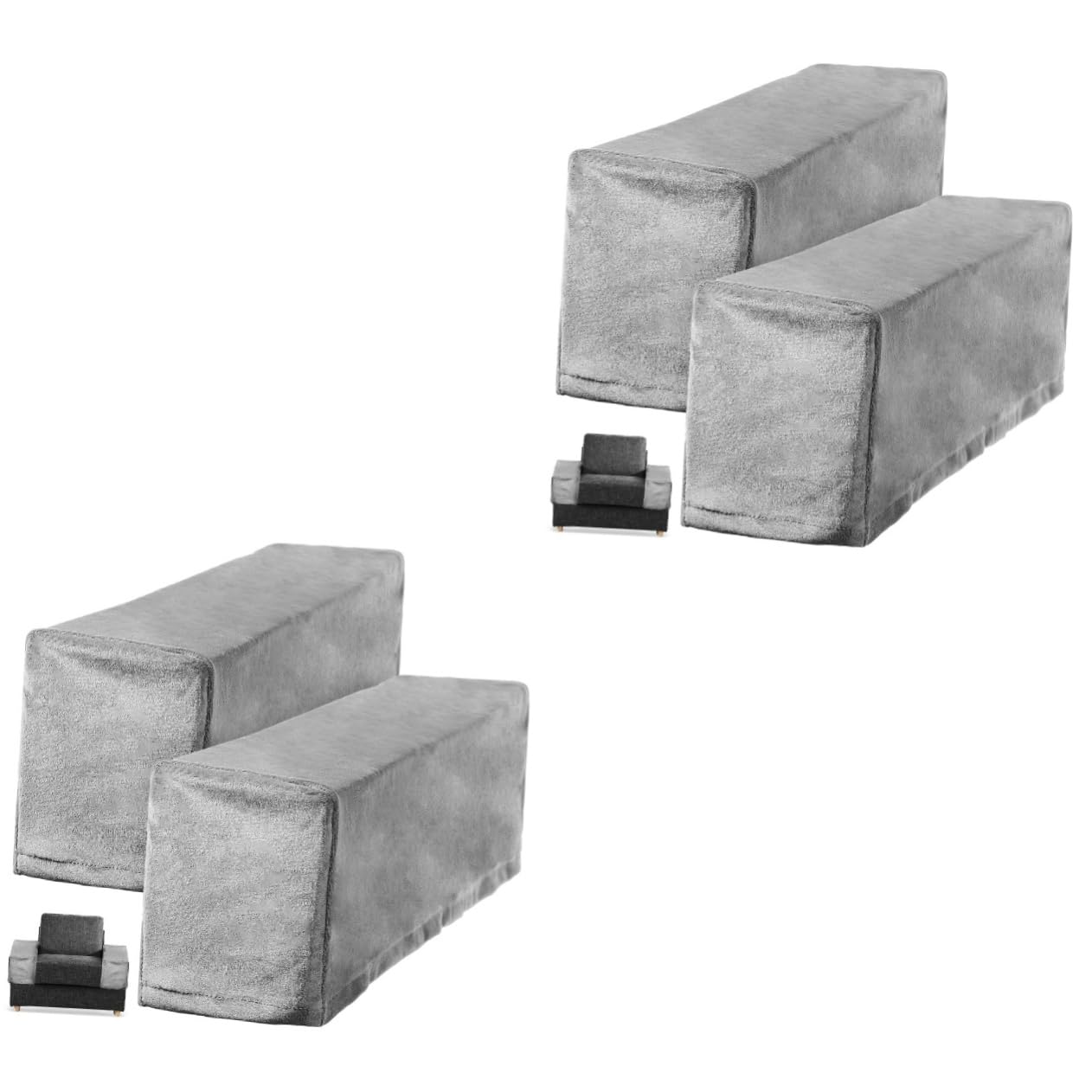 Protège accoudoir canapé Amosfun lavable et élastique pour préserver le tissu des meubles