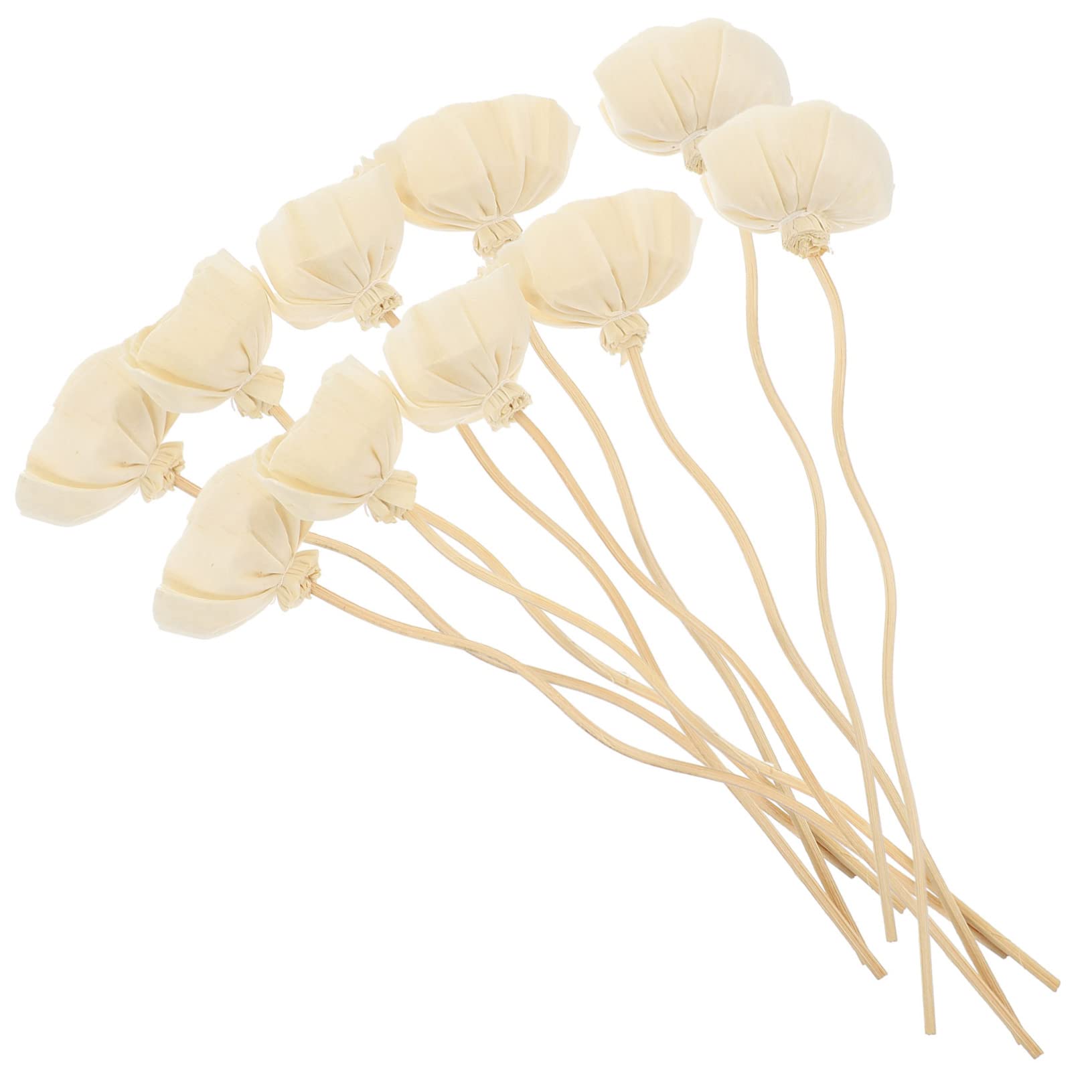 OUNONA 3 Series Aromaterapia con Palitos De Flores De Ratán para Difusor De Aceite Difusor De Interior Recambio De Palitos Difusores Flores Difusores De Aromaterapia 10 Piezas*3