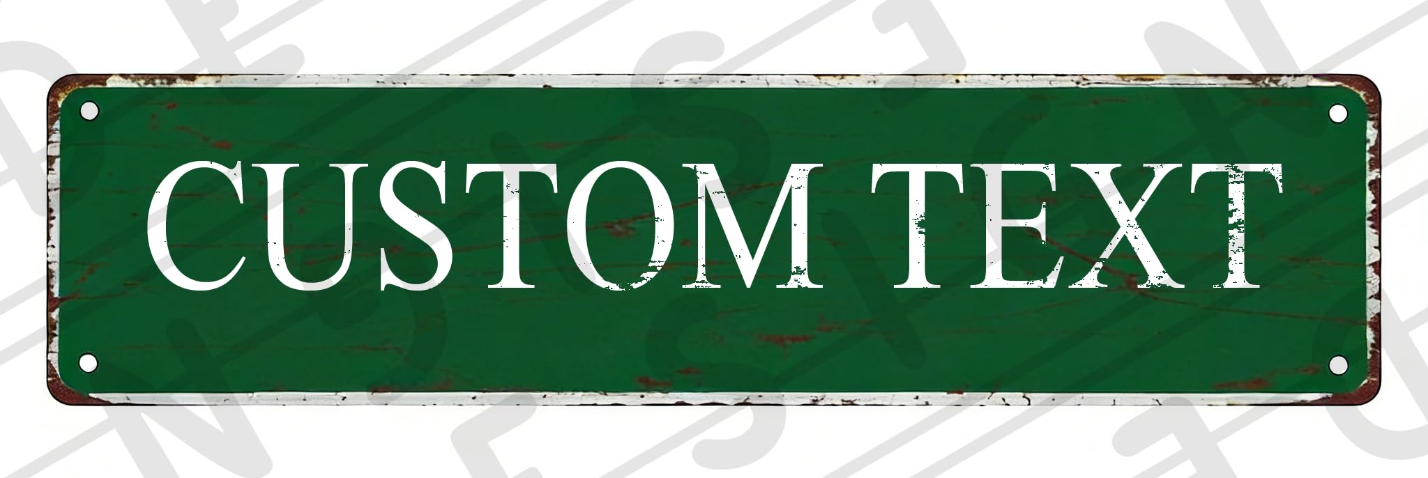 Personalized 16x4 Metal Sign Custom Name Hobby Room Workshop Garage