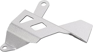 Protetor de alavanca de câmbio de marchas de motocicleta, aço inoxidável, capa de alavanca de câmbio de marchas de motocicleta guarda à prova de ferrugem portátil para motocicleta (prata)