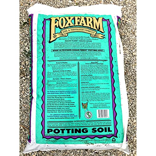 Foxfarm Fx14053 Ocean Forest Ph Organic Garden Potting Soil Blend Mix For Containerized Plants, Flowers, And Vegetables, 12 Quart Bag (5 Pack) #TOP3