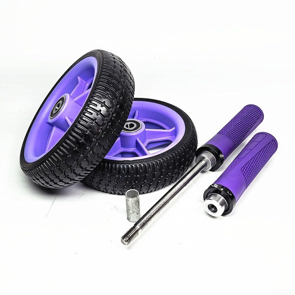 Rueda doble para abdominales, diseño sin rebote para entrenamiento de fuerza, entrenador de núcleo de doble rueda, entrenamiento muscular abdominal, 17 cm