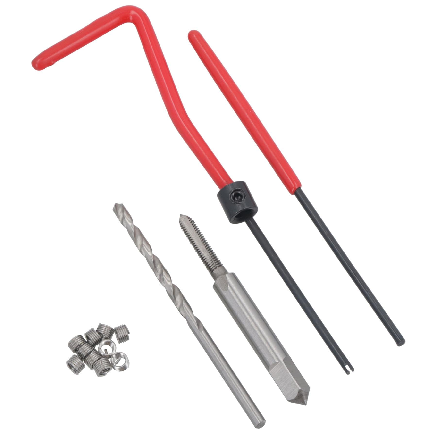 AB Tools 1/8 "x 40 BSW Kit di riparazione filo Helicoil Set per fili danneggiati 14pc