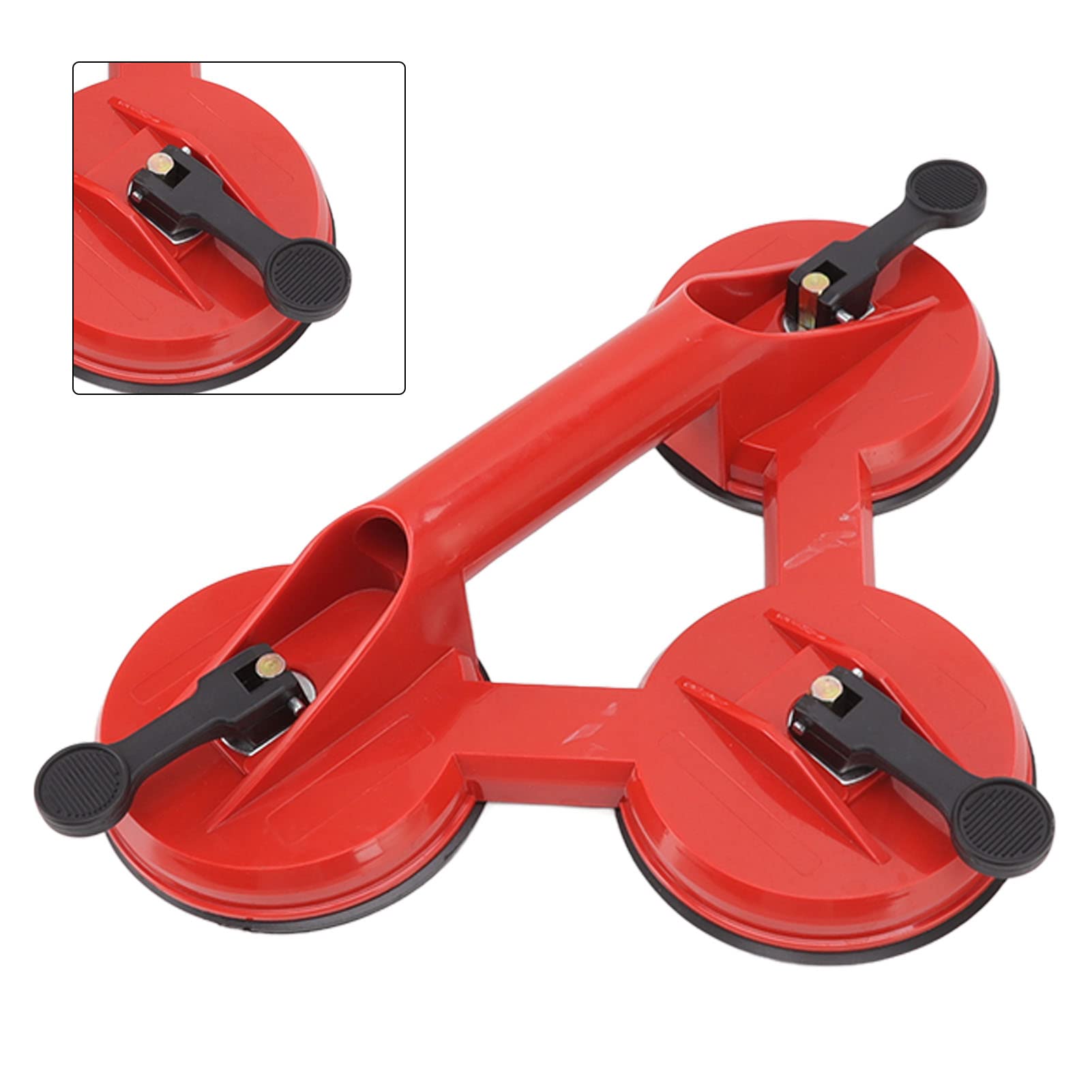 Tile Suction Cup Lifter, Labor Saving Improve Work Efficiency 90KG Heavy Duty Suction Cup for Floors