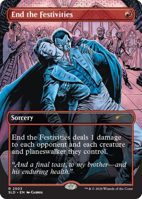 Magic: The Gathering Secret Lair x Dungeons & Dragons: Strahd's Descent Non-Foil Edition