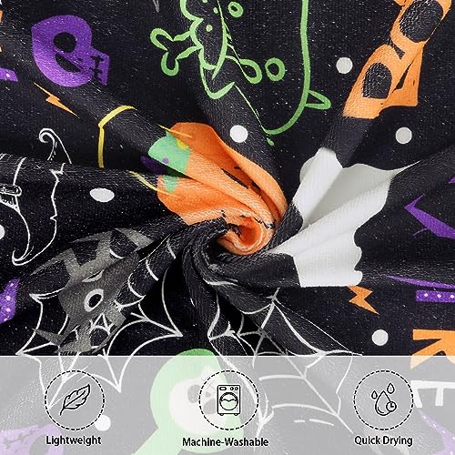 Aspmiz BE3P-MJ-052-0-P#2 3Pcs Halloween Beach Towel Set With Bath Towel thumb #4