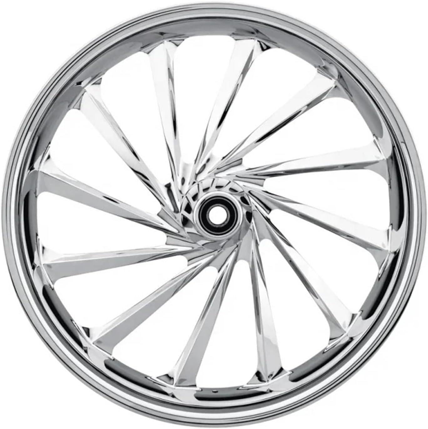 Chrome Motorcycle Wheels For Dyna Super Glide Low Rider Fat Bob Wide