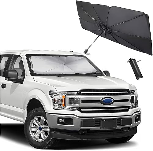 8sanlione Parasol para parabrisas de automóvil, protector de luz solar plegable para ventana delantera, protección térmica del vehículo, bloquea los disponible en Yaxa El Salvador