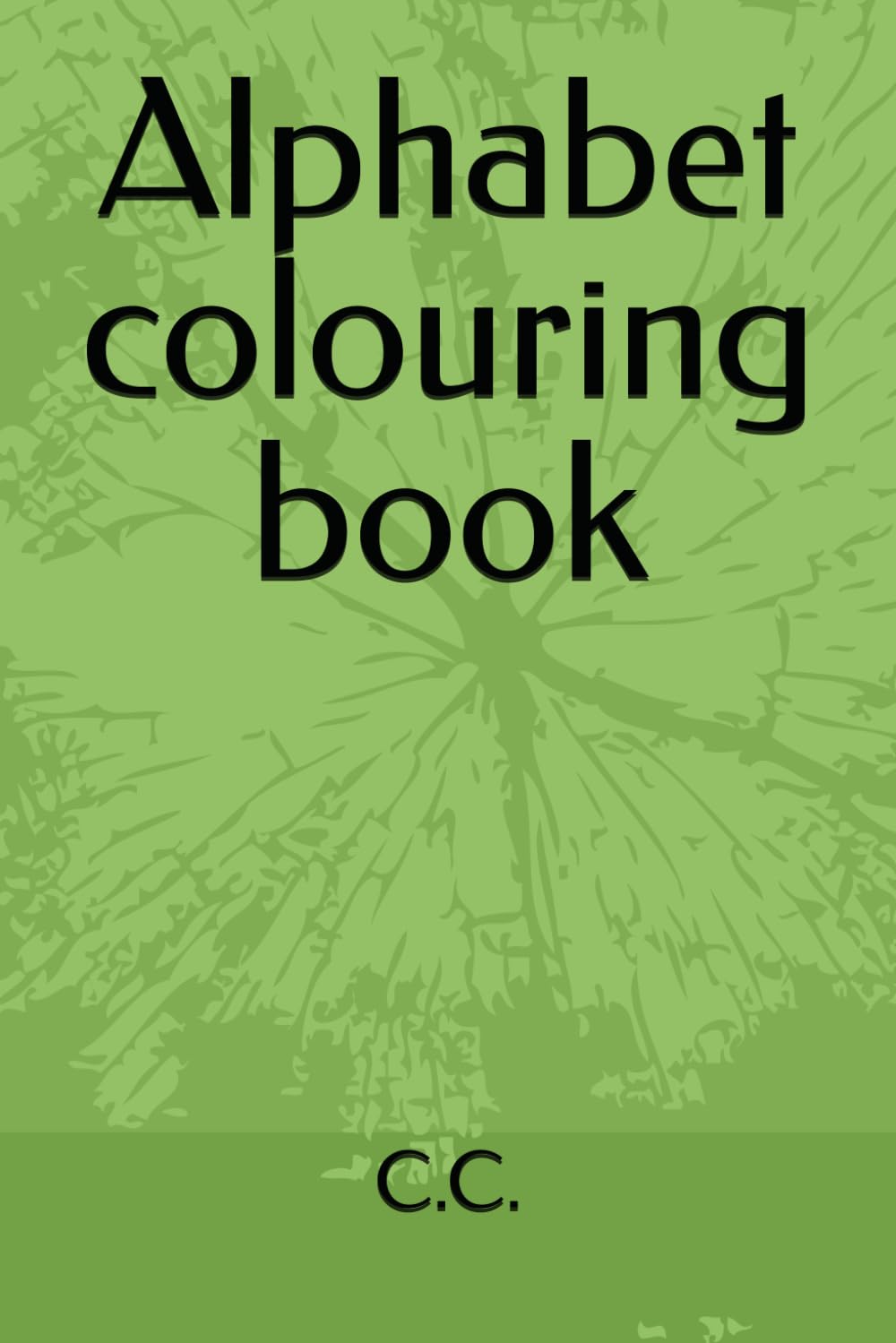 Alphabet colouring book