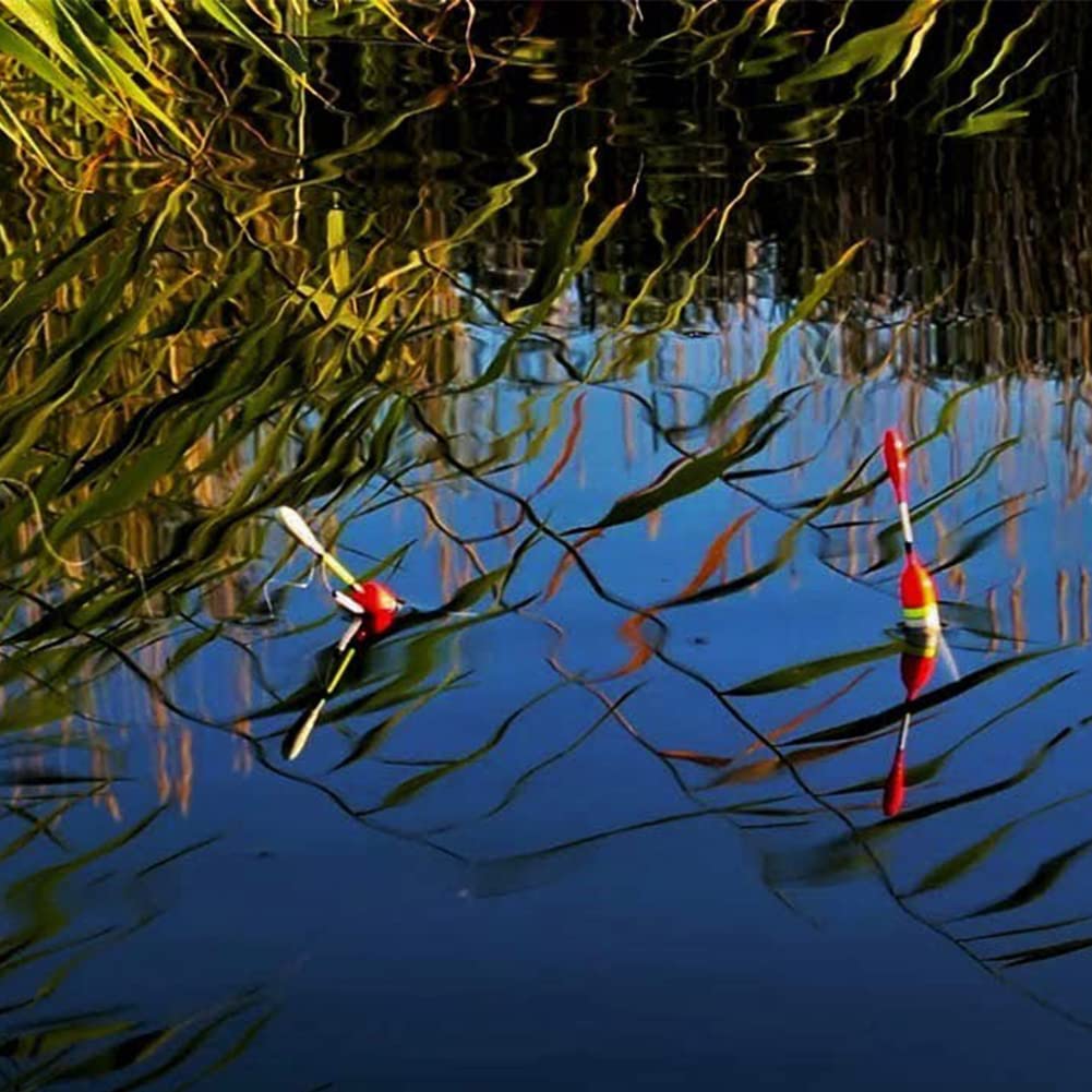 Flotteurs Pêche Cerioll – Lot De 5, Balsa, Couleurs Vives, 1g à 3g, Pour Truite Et Carnassiers