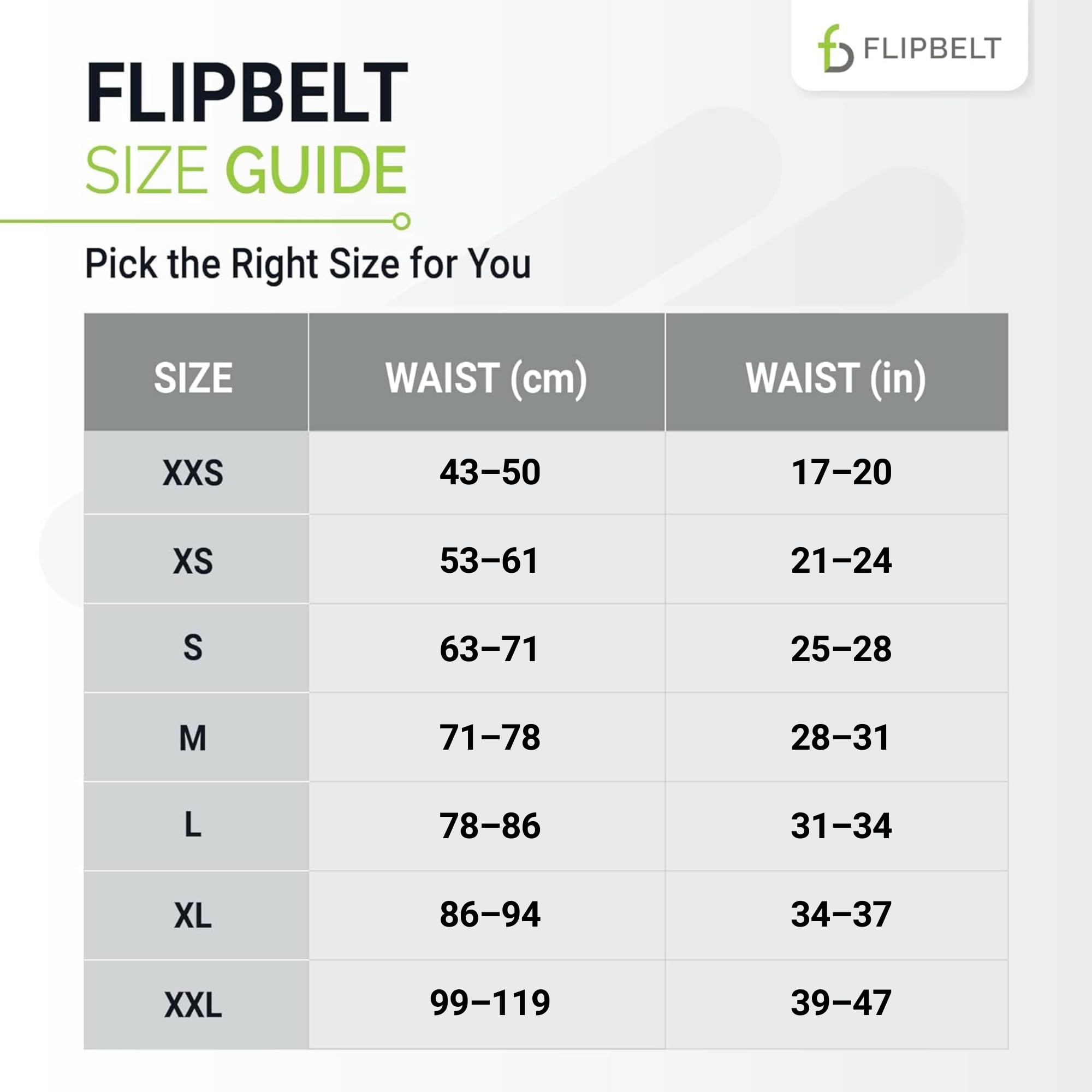 FlipBelt Elite - Ceinture Tubulaire légère pour téléphone et Course à Pied, Entreprise américaine