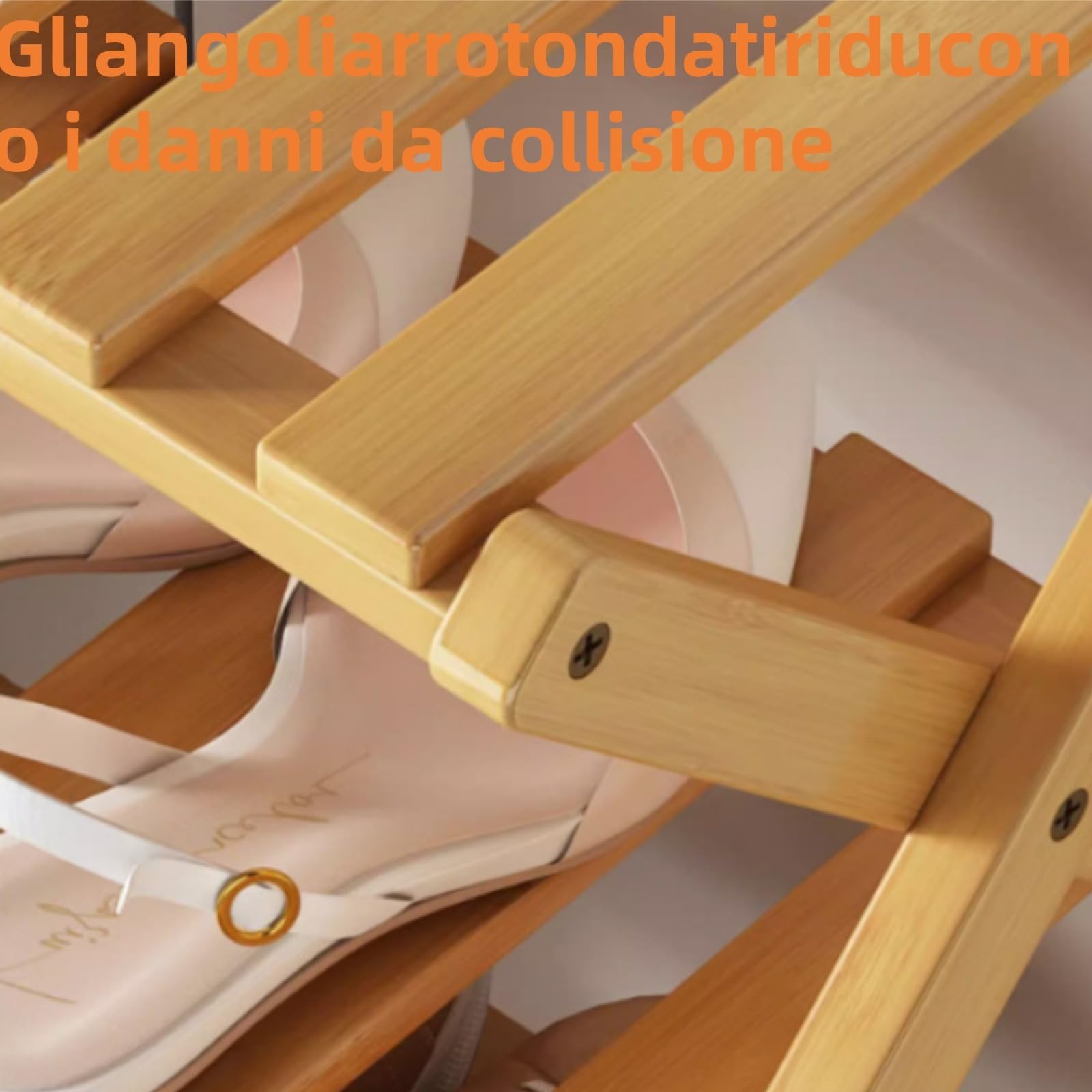 Scarpiera Pieghevole,scarpiera verticale,Scarpiera salvaspazio Slim Ingresso, Scaffale per Scarpe, Mobile Portaoggetti, Stoccaggio Verticale Stretta per Ingresso, Bagno, Soggiorno e Corridoio