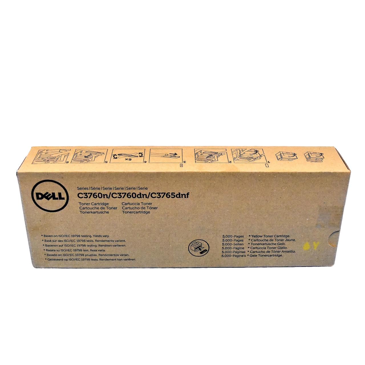 Amazon.co.jp：Dell KGGK4 Yellow Toner Cartridge C3760N/C3760DN