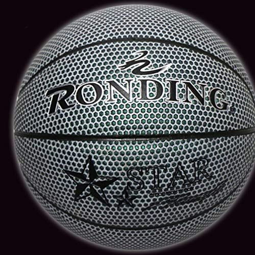 BESPORTBLE, 1 conjunto de bola esportiva luminosa de basquete com bolsa e pino de gás inflador para