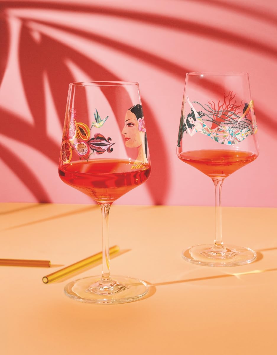 Verre à Apéritif Ritzenhoff 500 Ml - Série Sommerrausch N°6, Naïade, Fabriqué En Allemagne