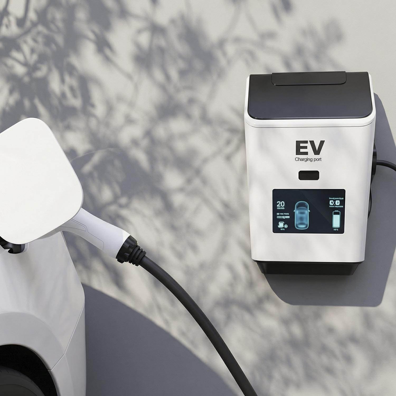 Energenie EV-Ladekabel 11 kW 16 A 3-phasig, 4 m | Mennekes Typ 2 Stecker auf Kupplung | IP67 Spritzwassergeschützt