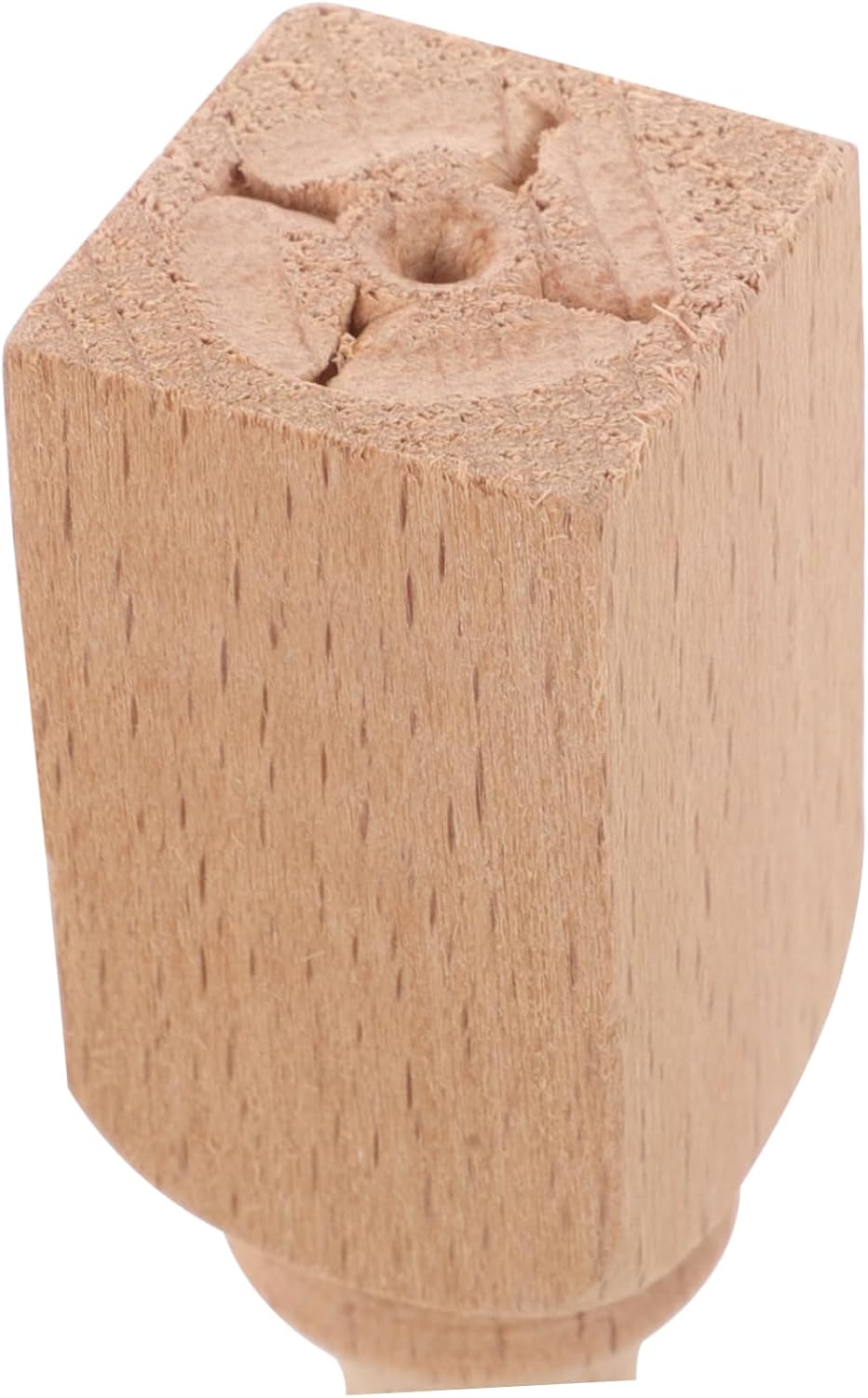Wooden Column Post 12 Unfinished Decorative Table Legs Solid Wood Roman Style Support for DIY Projects and Cabinet Decor