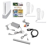 Wii Console Bundle &lpar;White&rpar; with Wii Play Game &lpar;2 Players&rpar; -Smart TV Ready &lpar;Renewed&rpar;