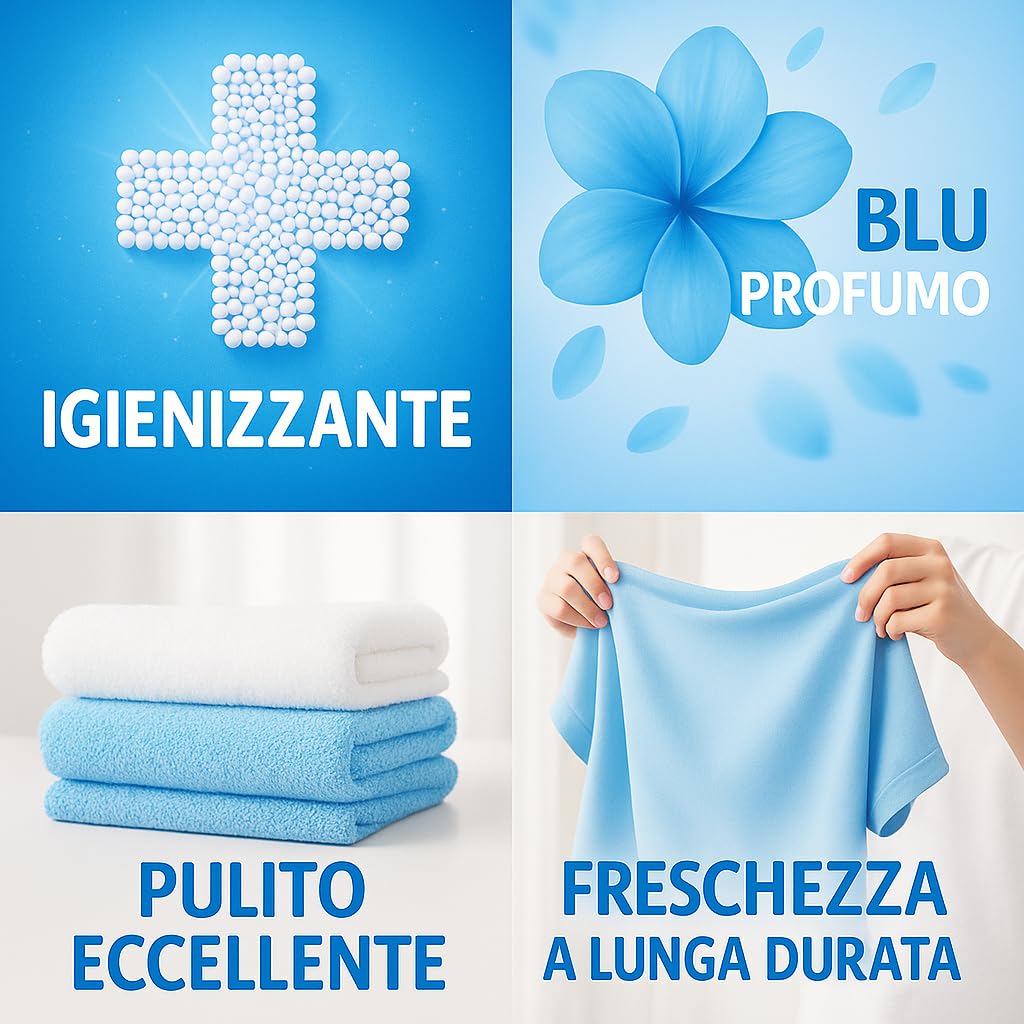 Puro Amore Igienizzante per Lavatrice, Profumo Concentrato, 45 Lavaggi, Liquido, (6)