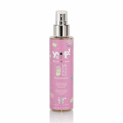YUUP! - Agua perfumada acondicionadora para perros y gatos, sin alcohol, Macarons, 150 ml, perfume de larga…