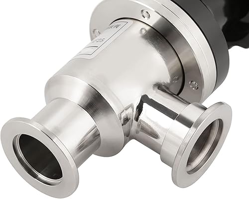 Miniatura 4 de Válvula de aislamiento de fuelle, KF25 304, válvula de aislamiento al vacío de acero inoxidable corrugado, sello de eje de tubo corrugado de alto