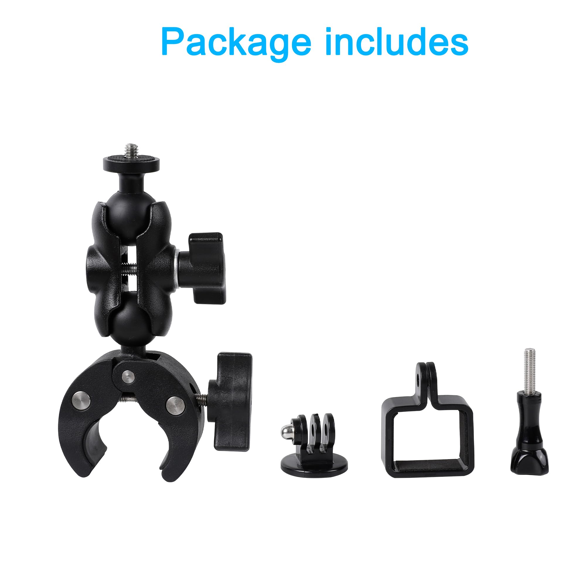 PellKing Pocket 3 - Soporte para Manillar de Motocicleta Compatible con cámara dji Osmo Pocket 3, Ajustable