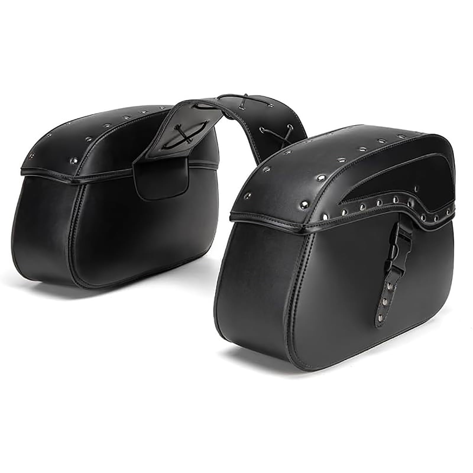 1 Paire Sacoches de Selle de Moto pour Triumph Speed Twin 900 Street Bike, Coffre Moto Sac Voyage Sac à Outils de Moto Étanche, Sacoches Latérales Porte-Bagages Moto