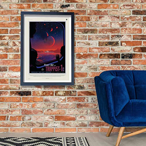 Affiche encadrée Trappist-1e NASA en impression mat archival de qualité supérieure - 3