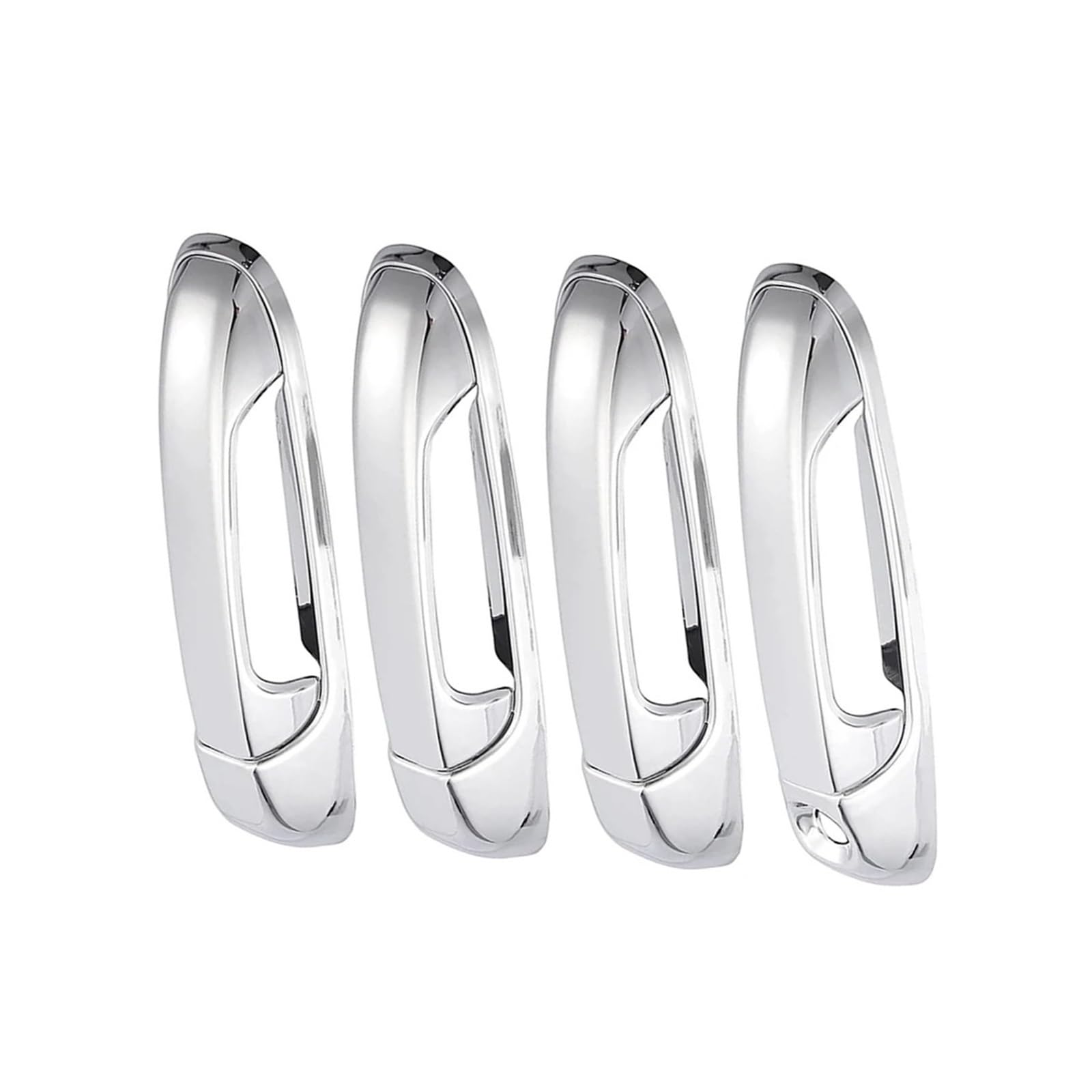 KLKWSFGFZK Outside Car Door Handle for Dodge Dakota 2005-2011 Chrome Car Door Handle Cover Trim