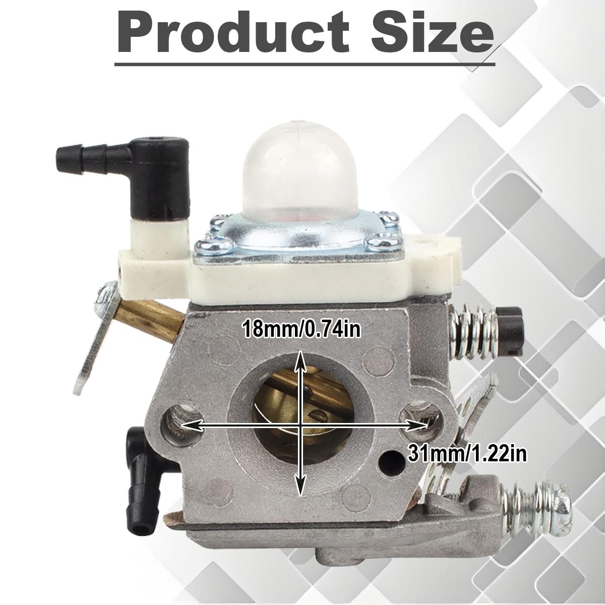 Kit carburateur WT-990 pour Walbro WT-771 WT-813 WT-990-1 pour Zenoah G23LH G230RC G260RC G231PUH G260PUH G260PU pour Baja 5B 5T 5SC et la plupart des voitures RC à l'échelle 1/5 575655001